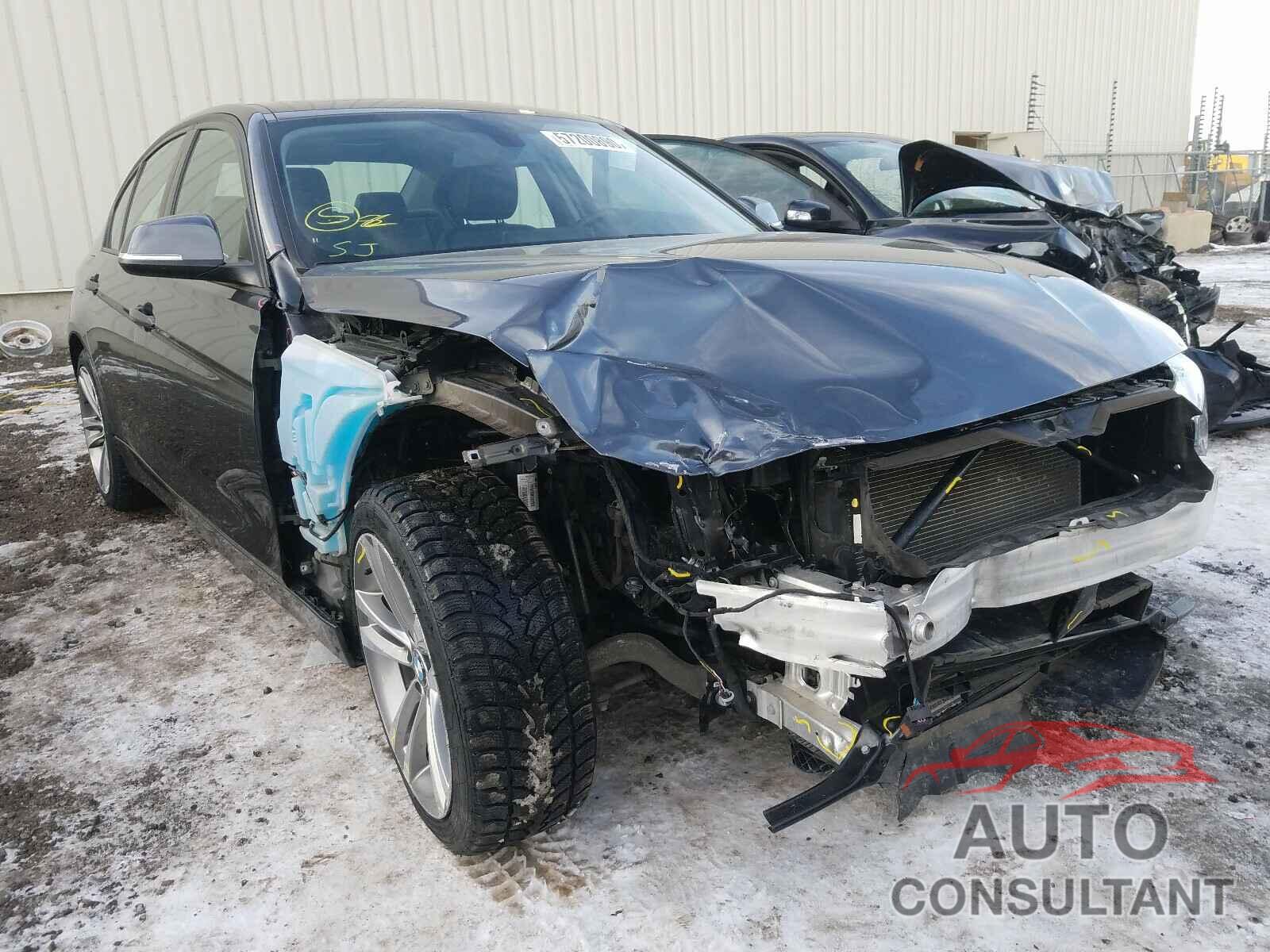 BMW 3 SERIES 2016 - WBA8A3C55GK690185