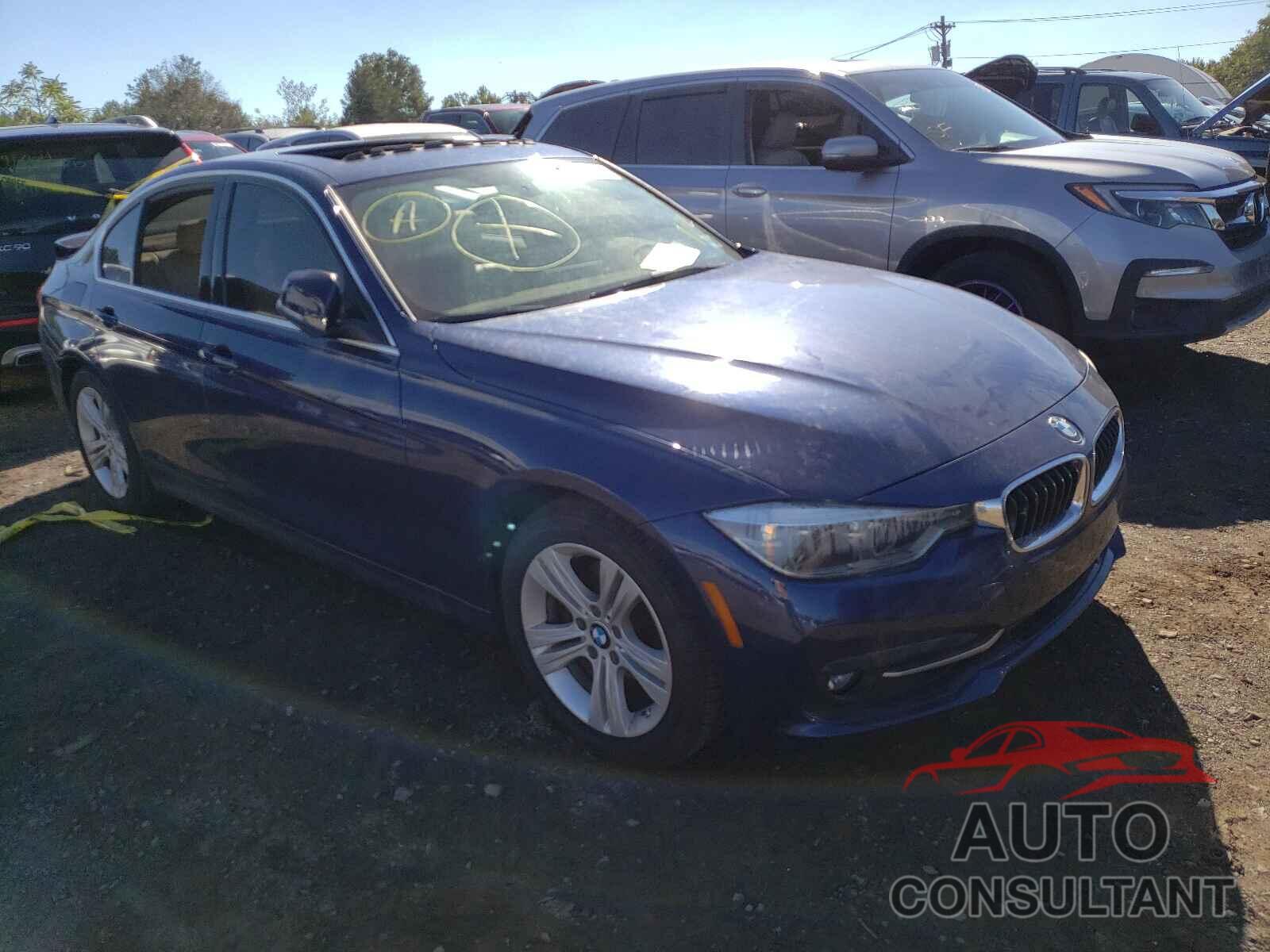 BMW 3 SERIES 2017 - WBA8D9C3XHA005369