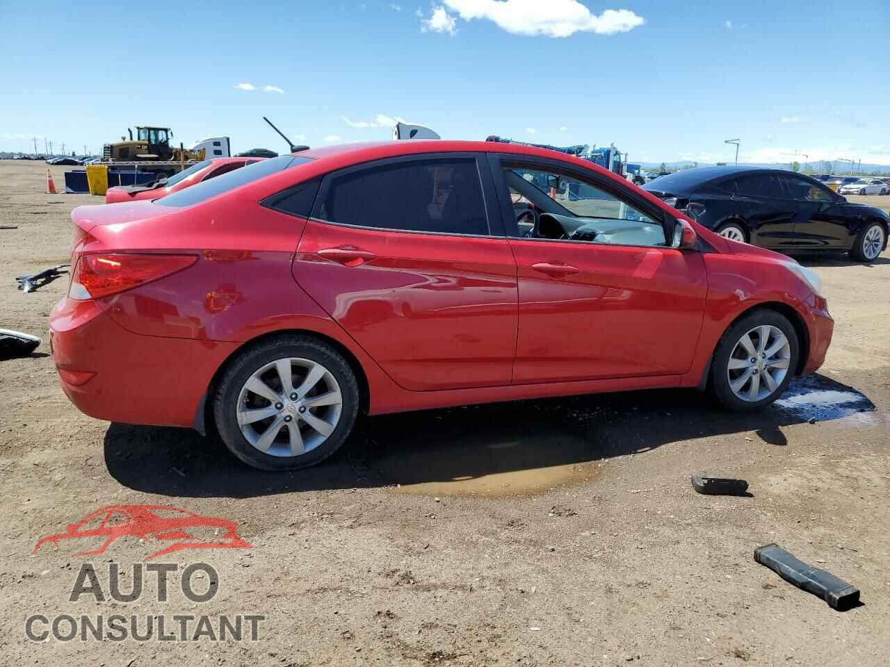 HYUNDAI ACCENT 2012 - KMHCU4AE4CU184807