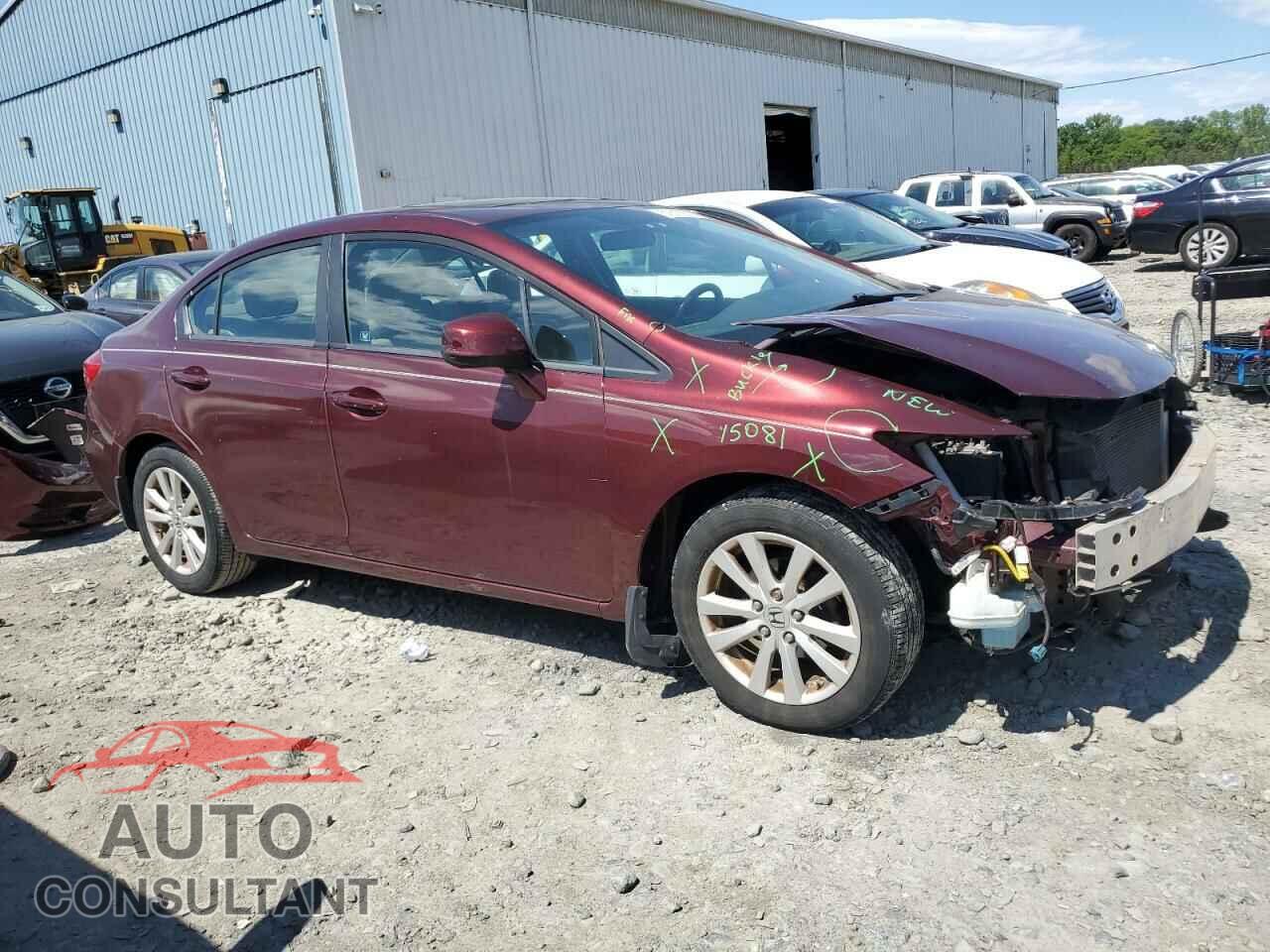 HONDA CIVIC 2012 - 2HGFB2F93CH536741