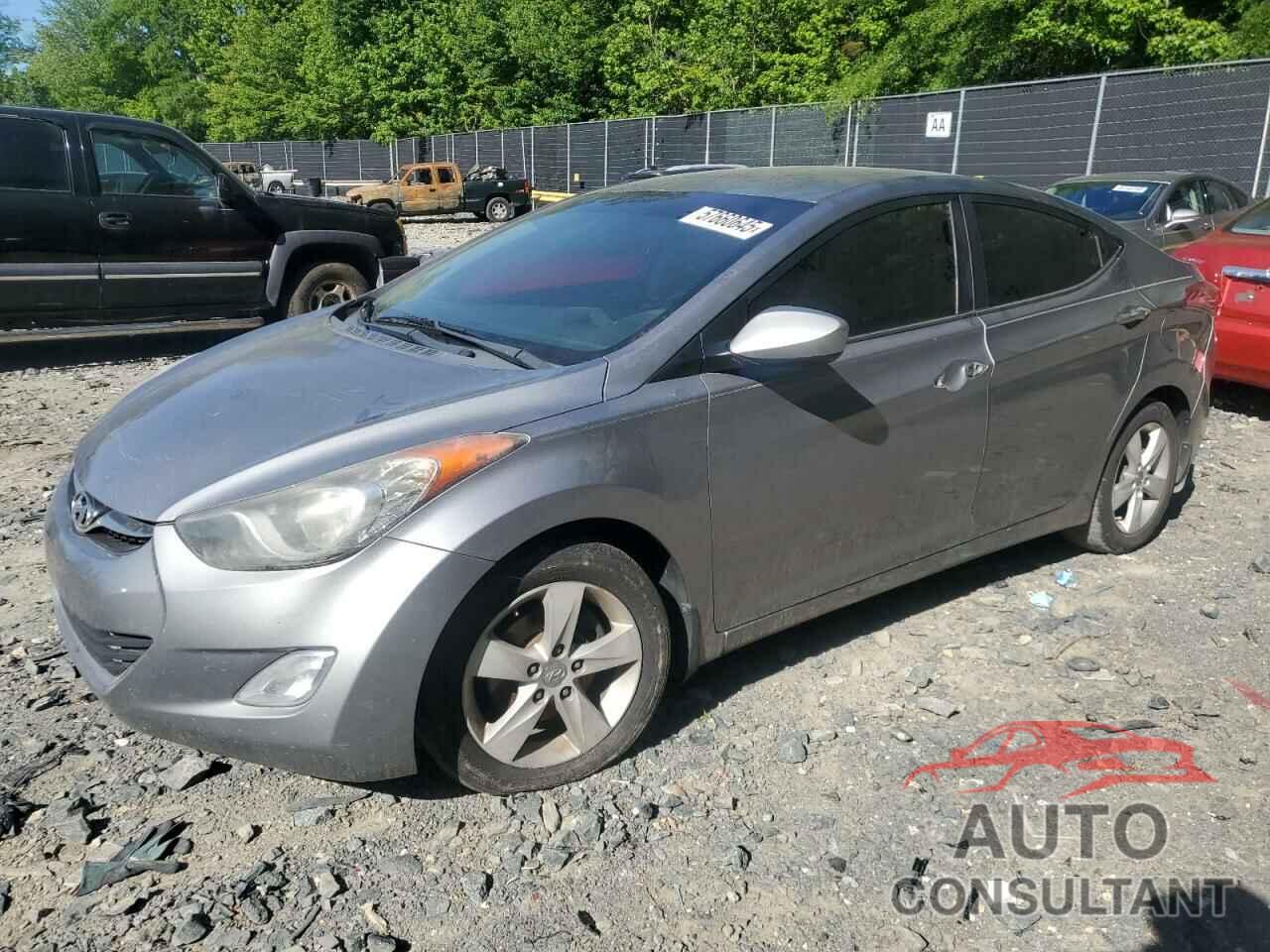 HYUNDAI ELANTRA 2012 - KMHDH4AE1CU345722