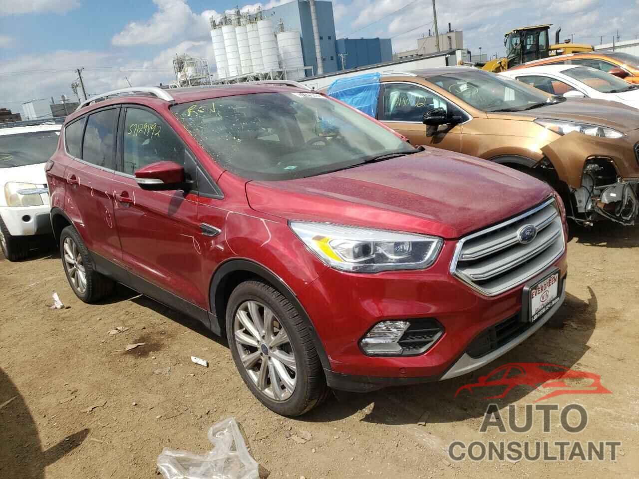 FORD ESCAPE 2018 - 1FMCU9J9XJUB98580