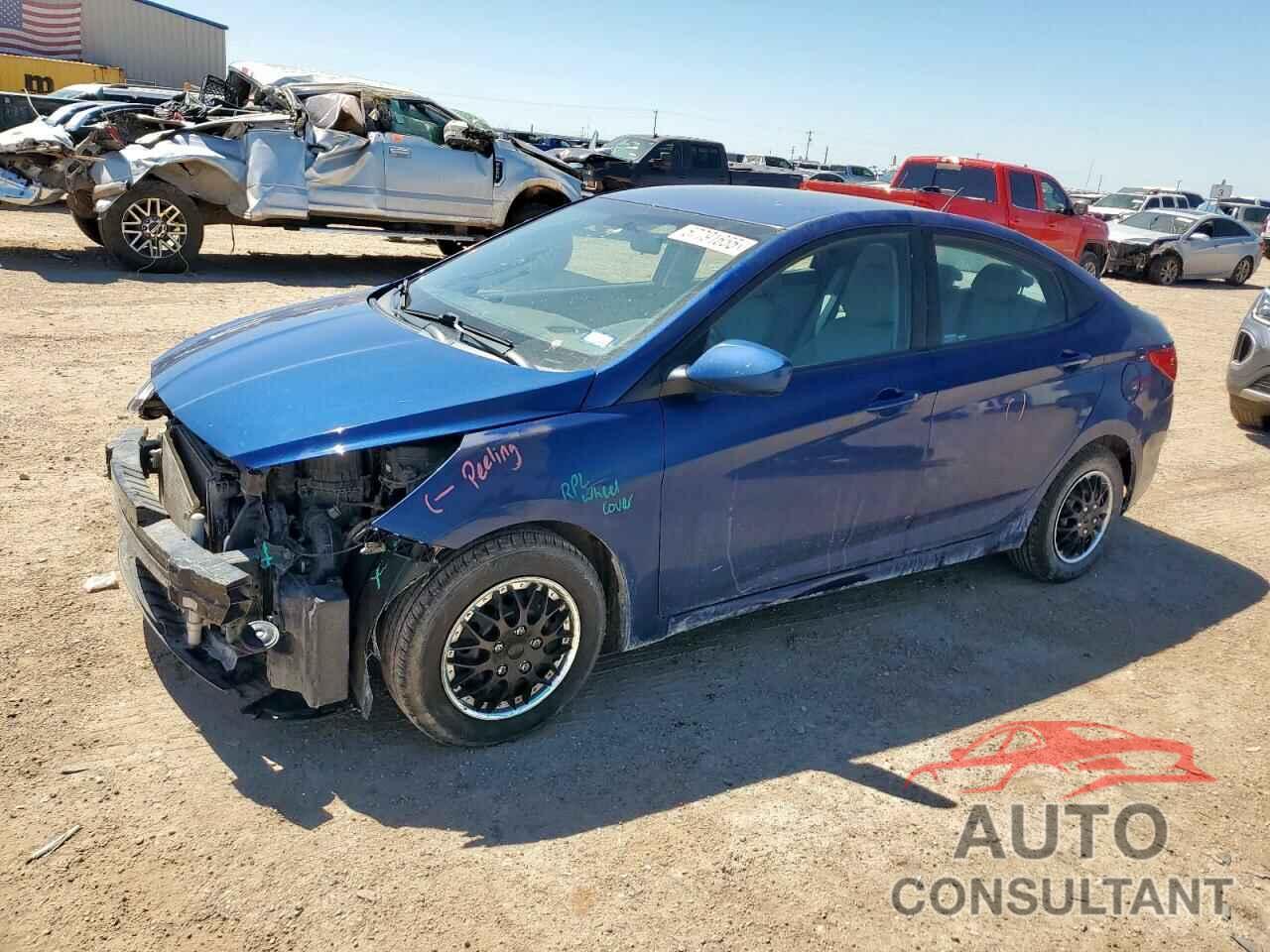 HYUNDAI ACCENT 2017 - KMHCT4AE7HU291599