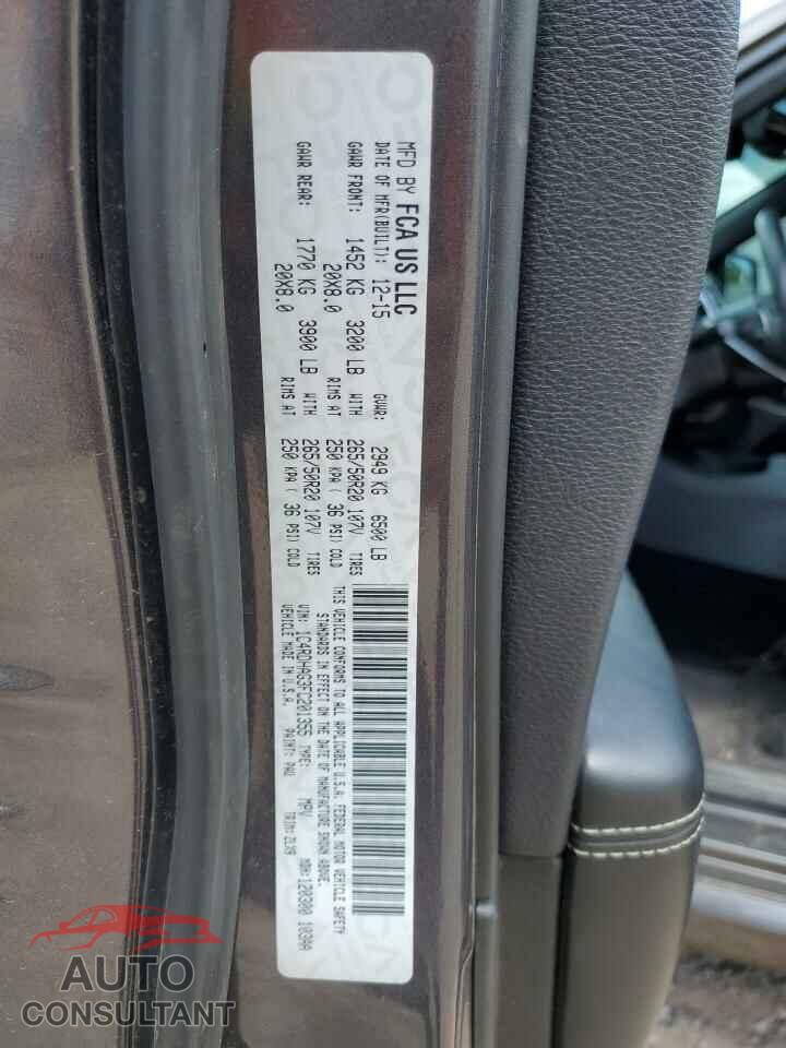 DODGE DURANGO 2015 - 1C4RDHAG3FC201355