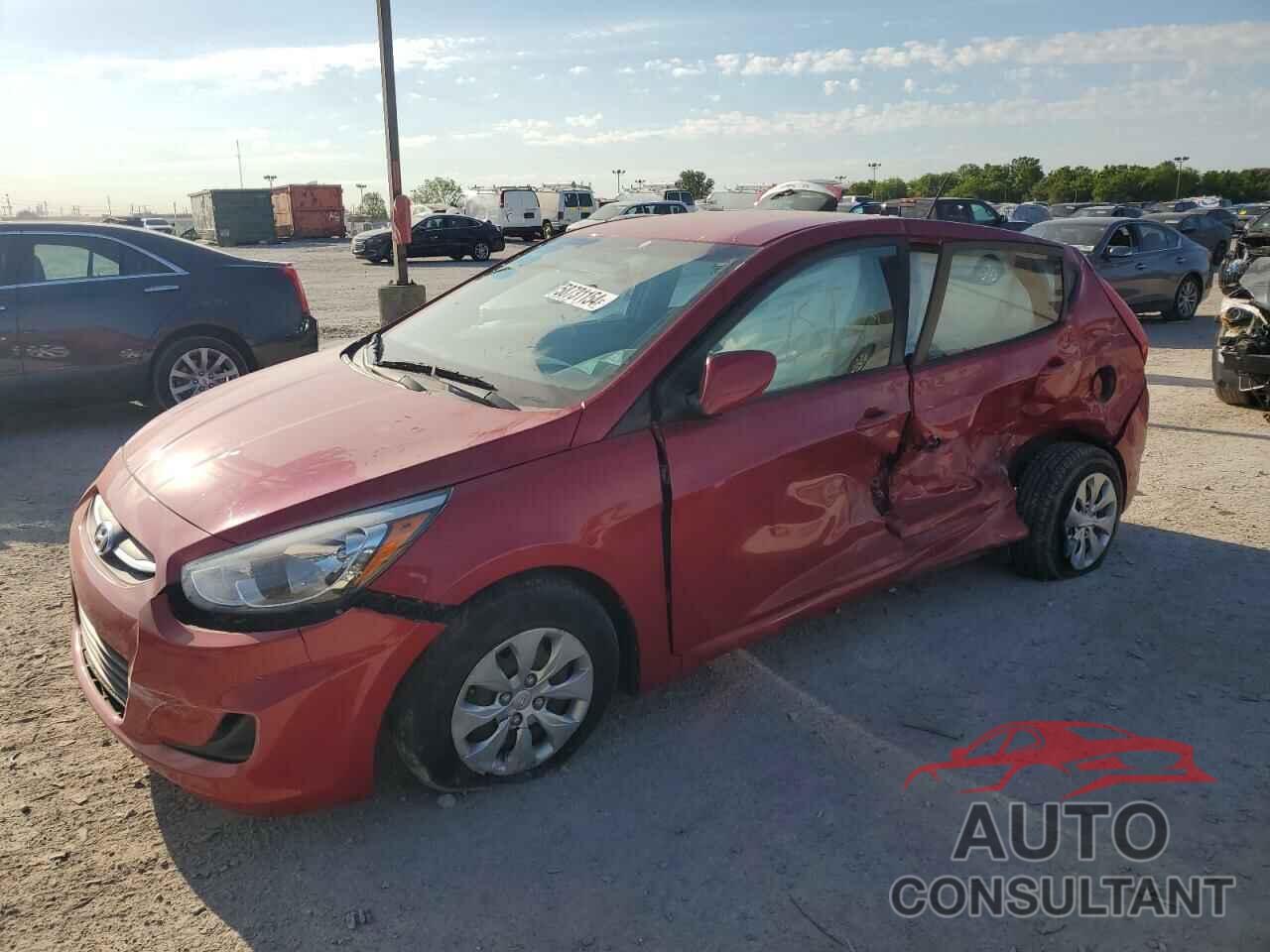 HYUNDAI ACCENT 2017 - KMHCT5AE8HU345790