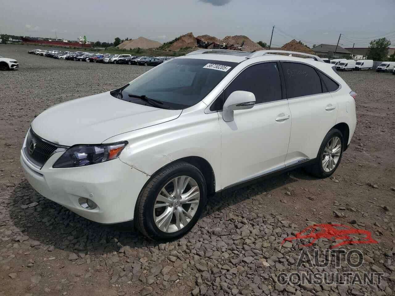 LEXUS RX450 2011 - JTJBC1BA7B2419995
