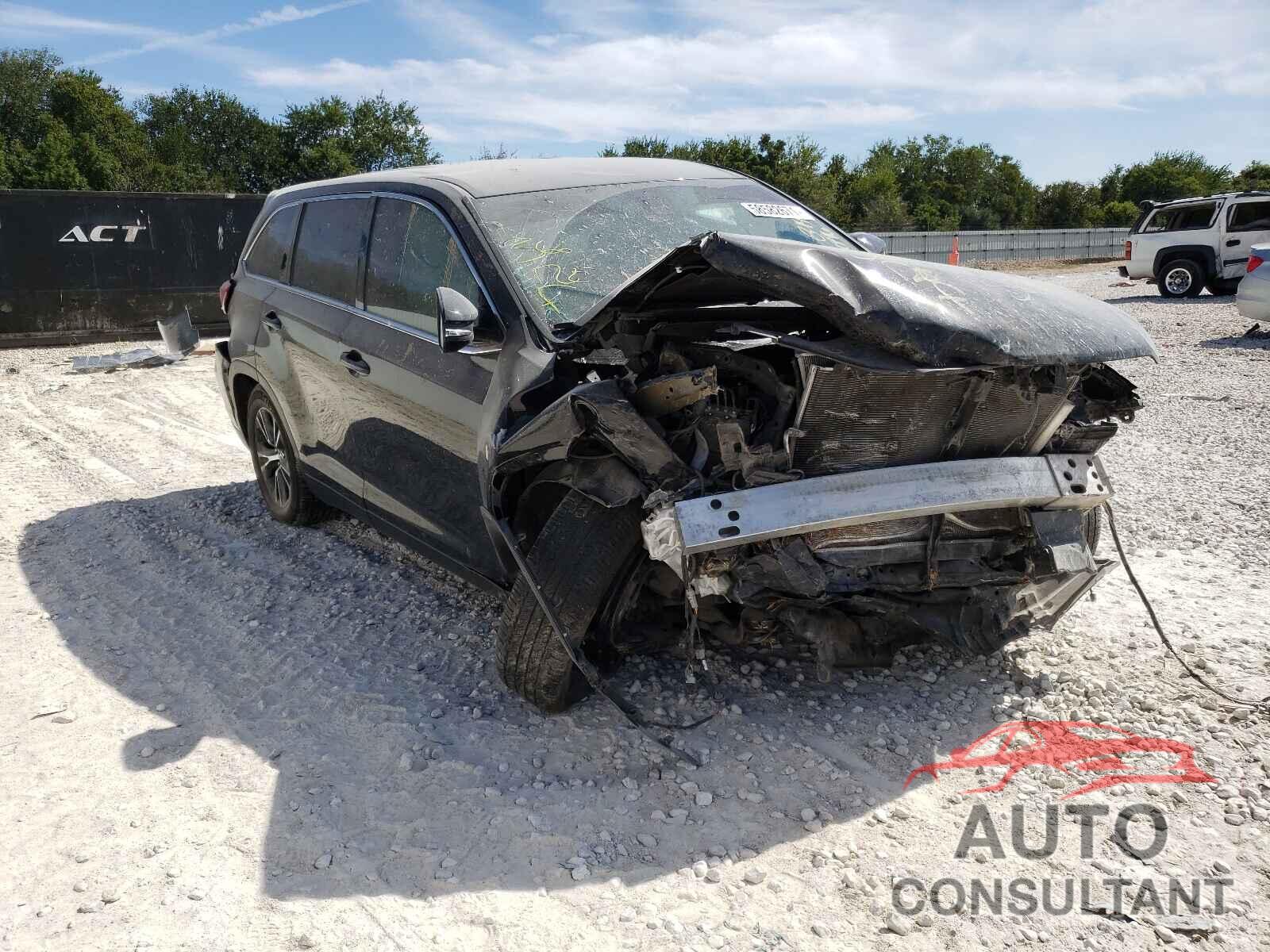 TOYOTA HIGHLANDER 2019 - 5TDZARFH7KS044096