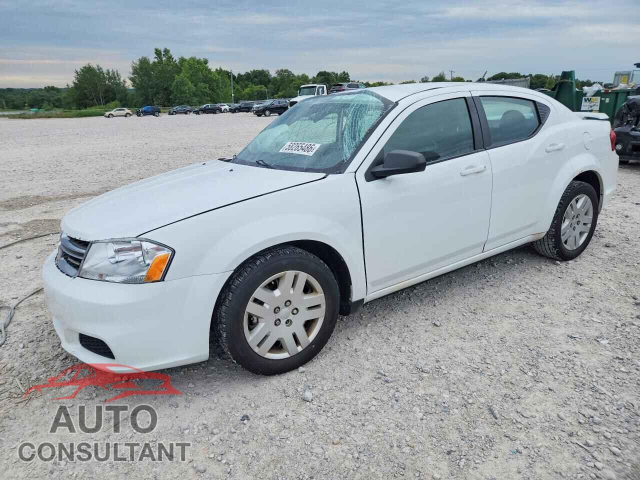 DODGE AVENGER 2012 - 1C3CDZAB5CN132933