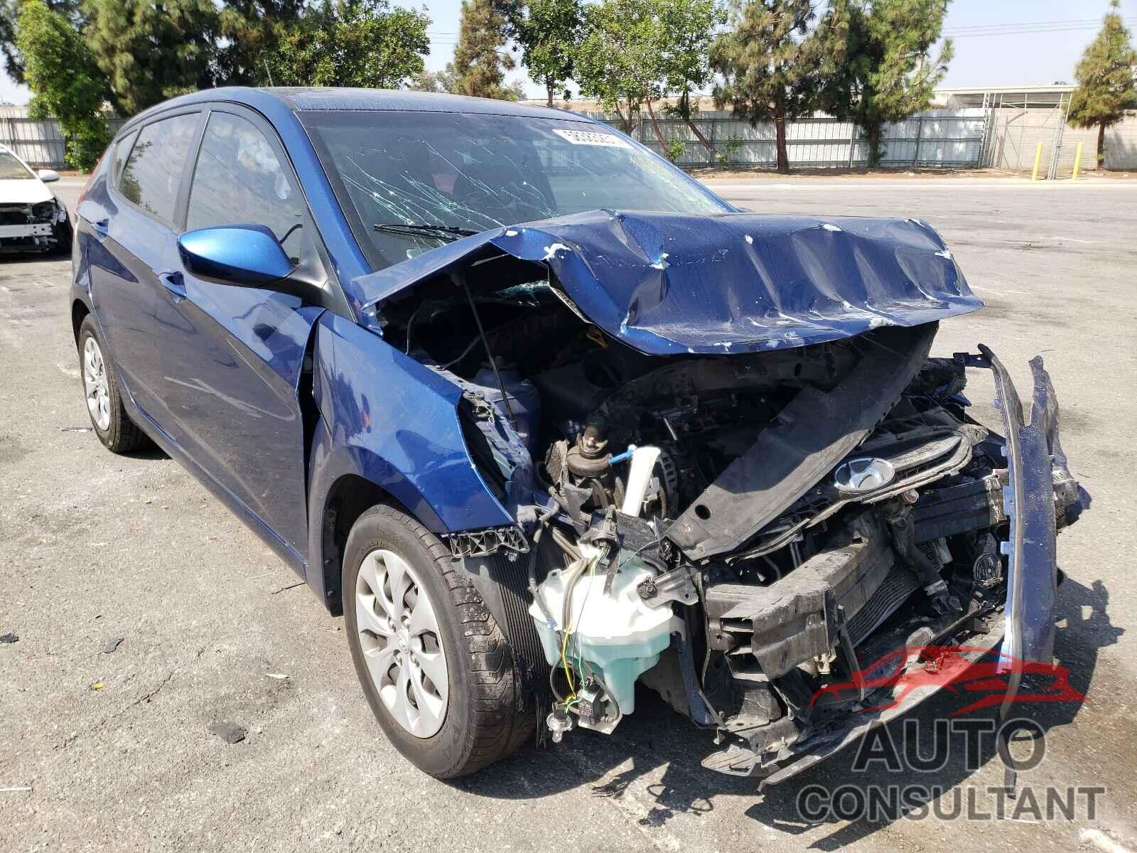 HYUNDAI ACCENT 2016 - KMHCT5AE1GU251703