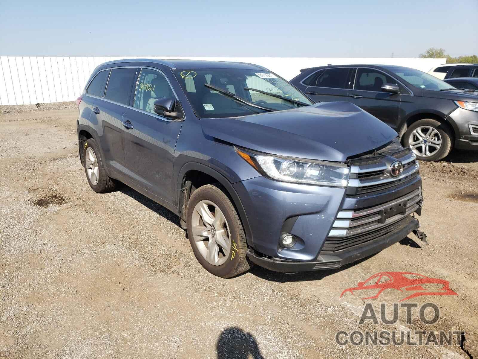 TOYOTA HIGHLANDER 2019 - 5TDDZRFH0KS702313