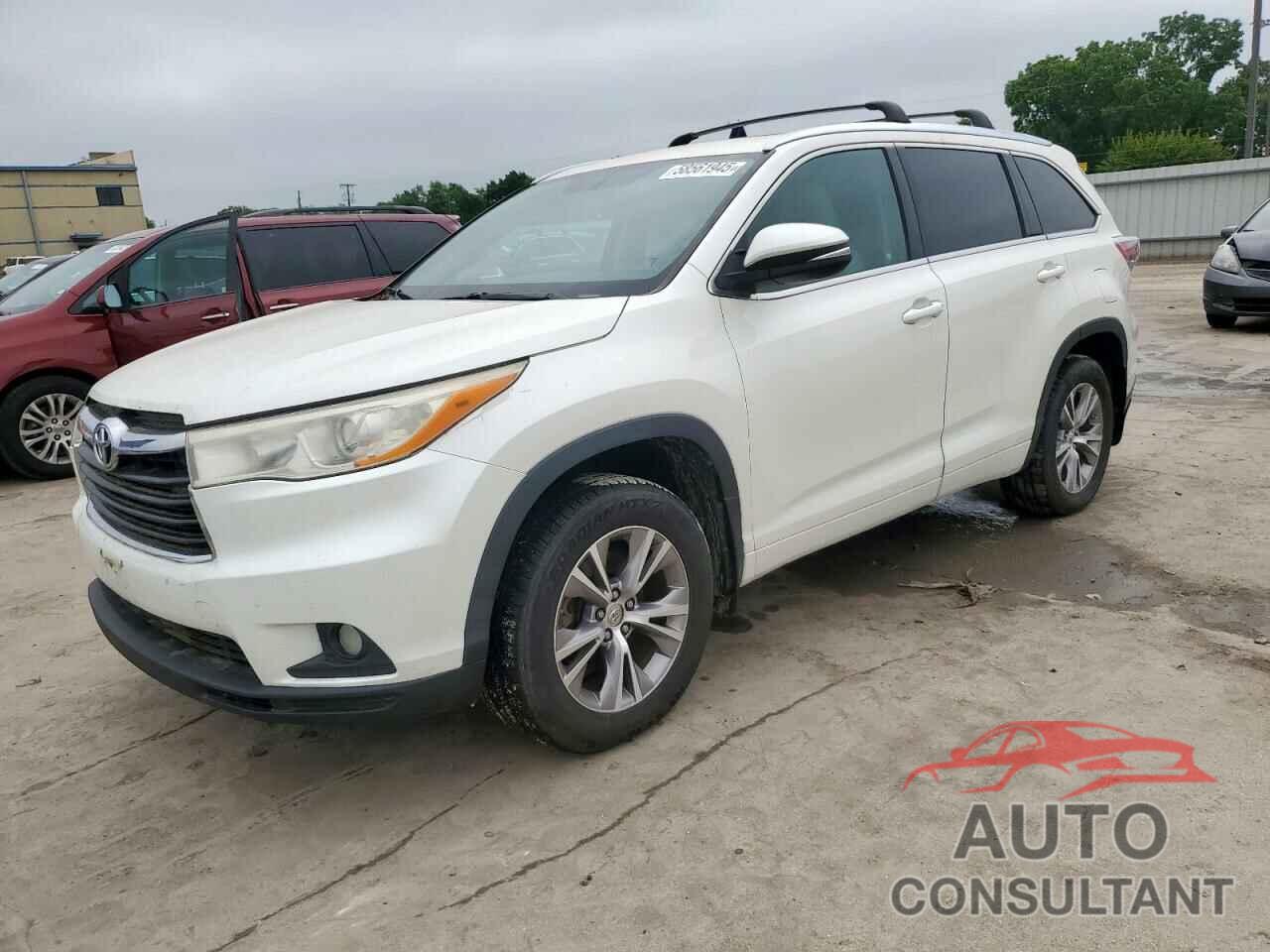 TOYOTA HIGHLANDER 2014 - 5TDJKRFH2ES005267