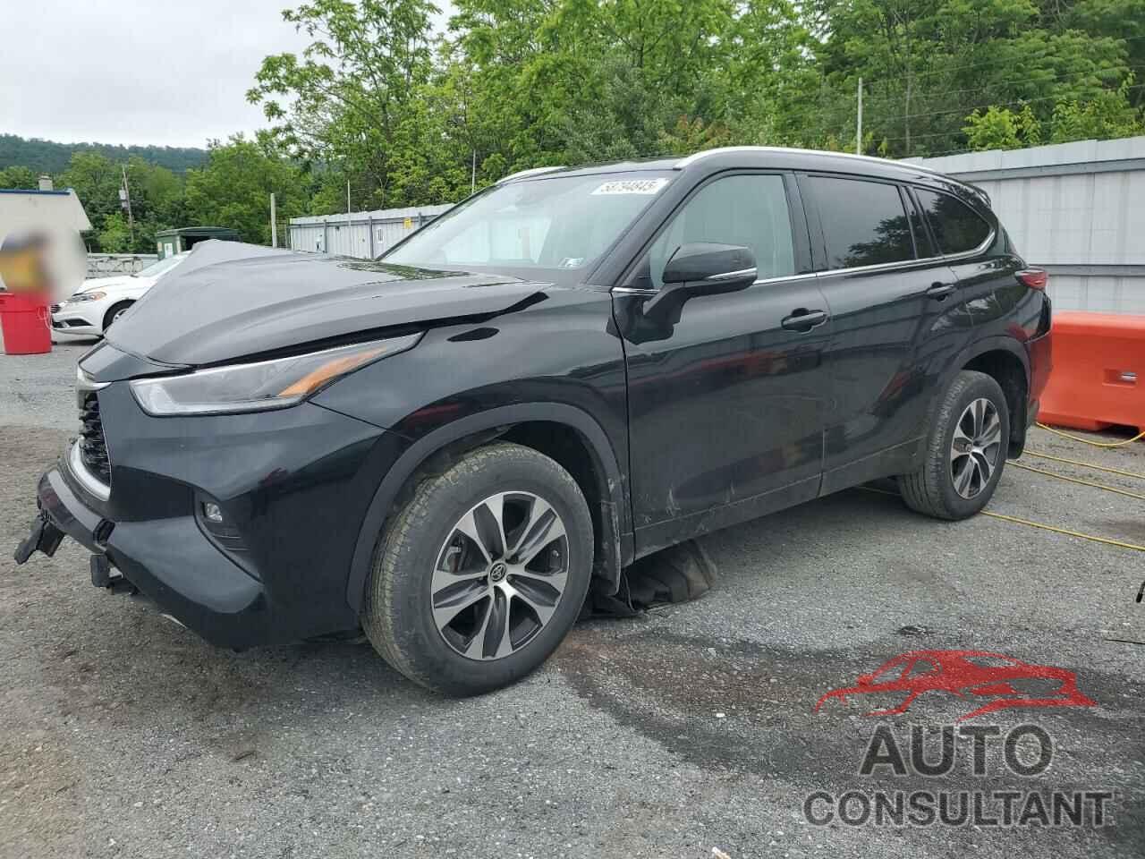 TOYOTA HIGHLANDER 2021 - 5TDGZRBH9MS106817