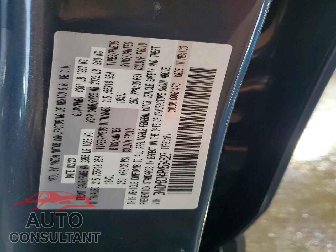 MAZDA CX30 2023 - 3MVDMBCM4PM534527