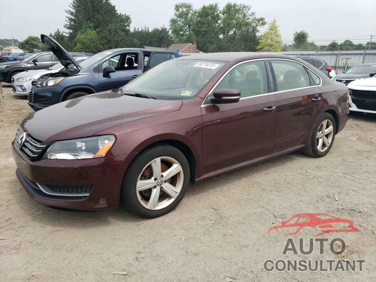 VOLKSWAGEN PASSAT 2013 - 1VWBP7A31DC035475