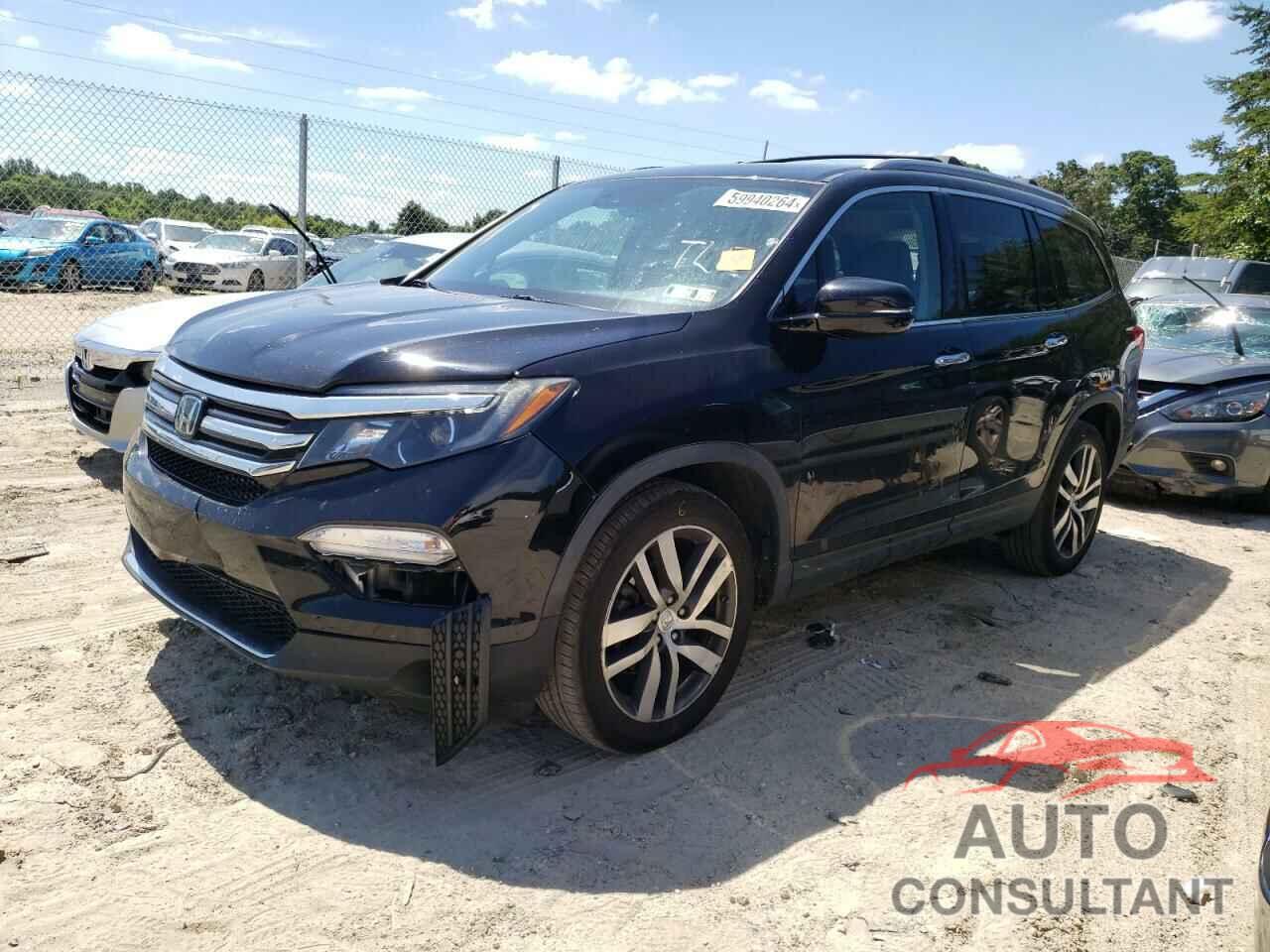 HONDA PILOT 2017 - 5FNYF6H02HB061386