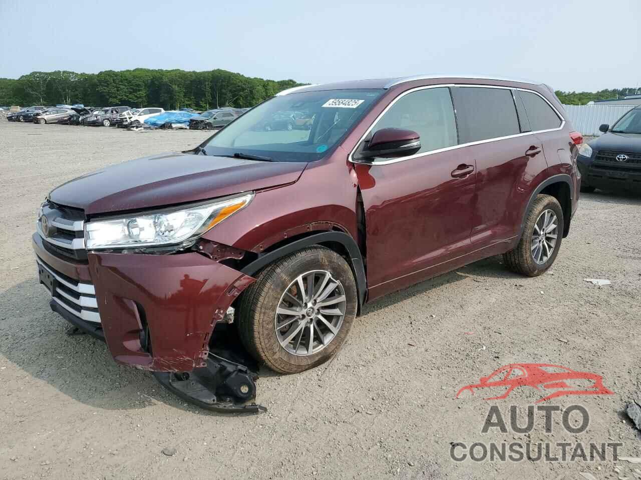 TOYOTA HIGHLANDER 2018 - 5TDJZRFH8JS810535