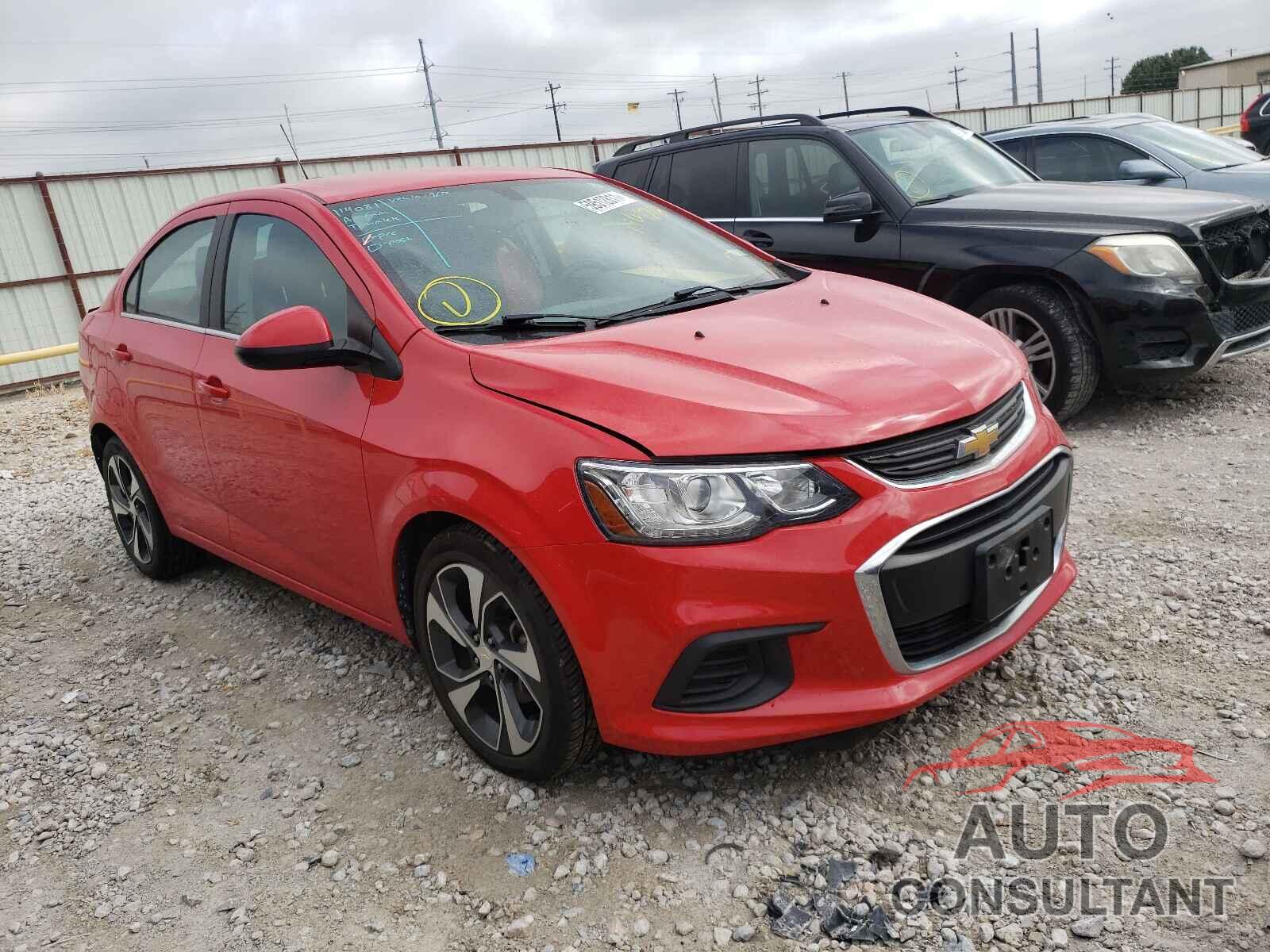 CHEVROLET SONIC 2017 - 1G1JF5SB8H4114176