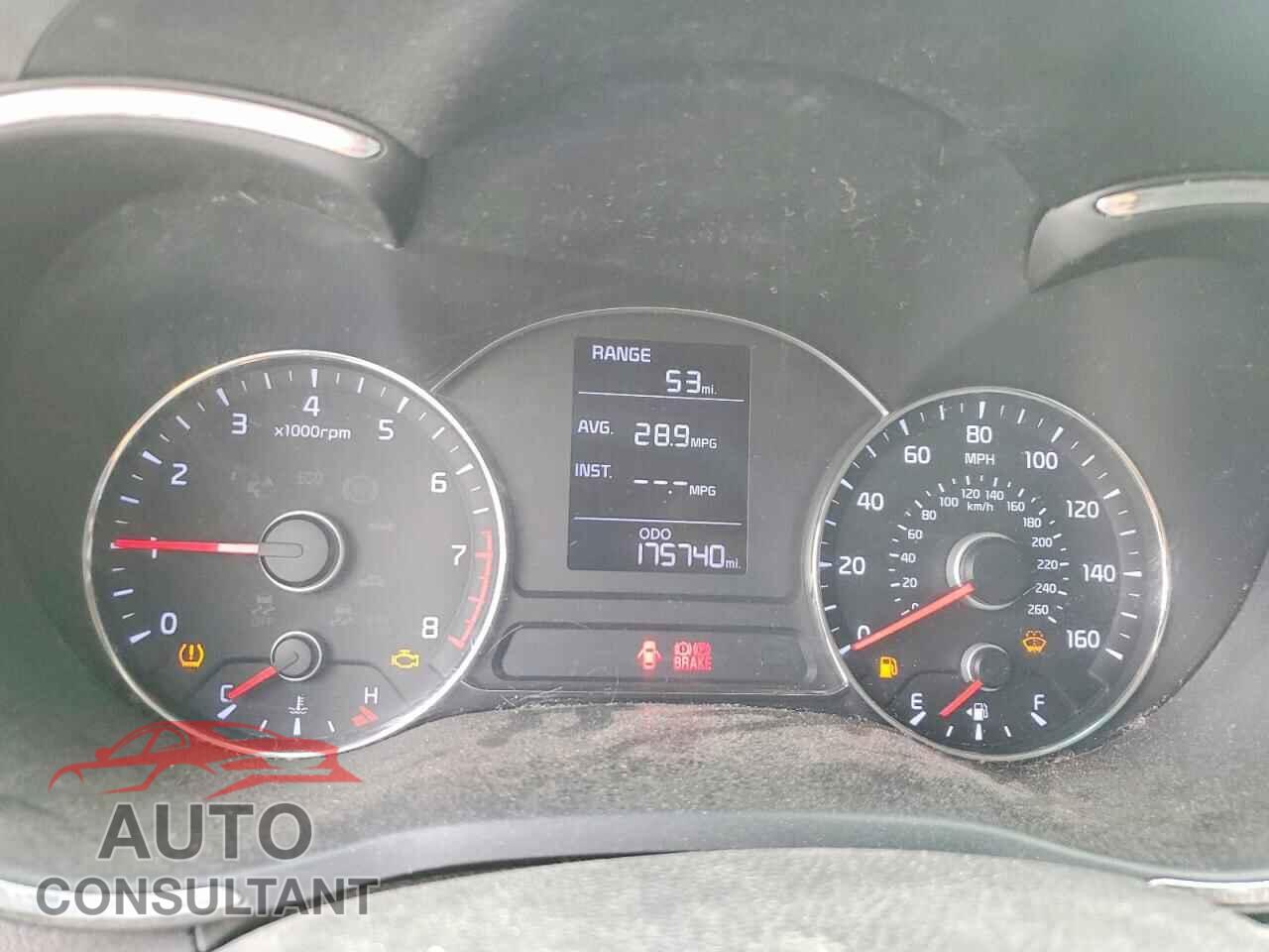 KIA FORTE 2016 - KNAFK4A67G5617193