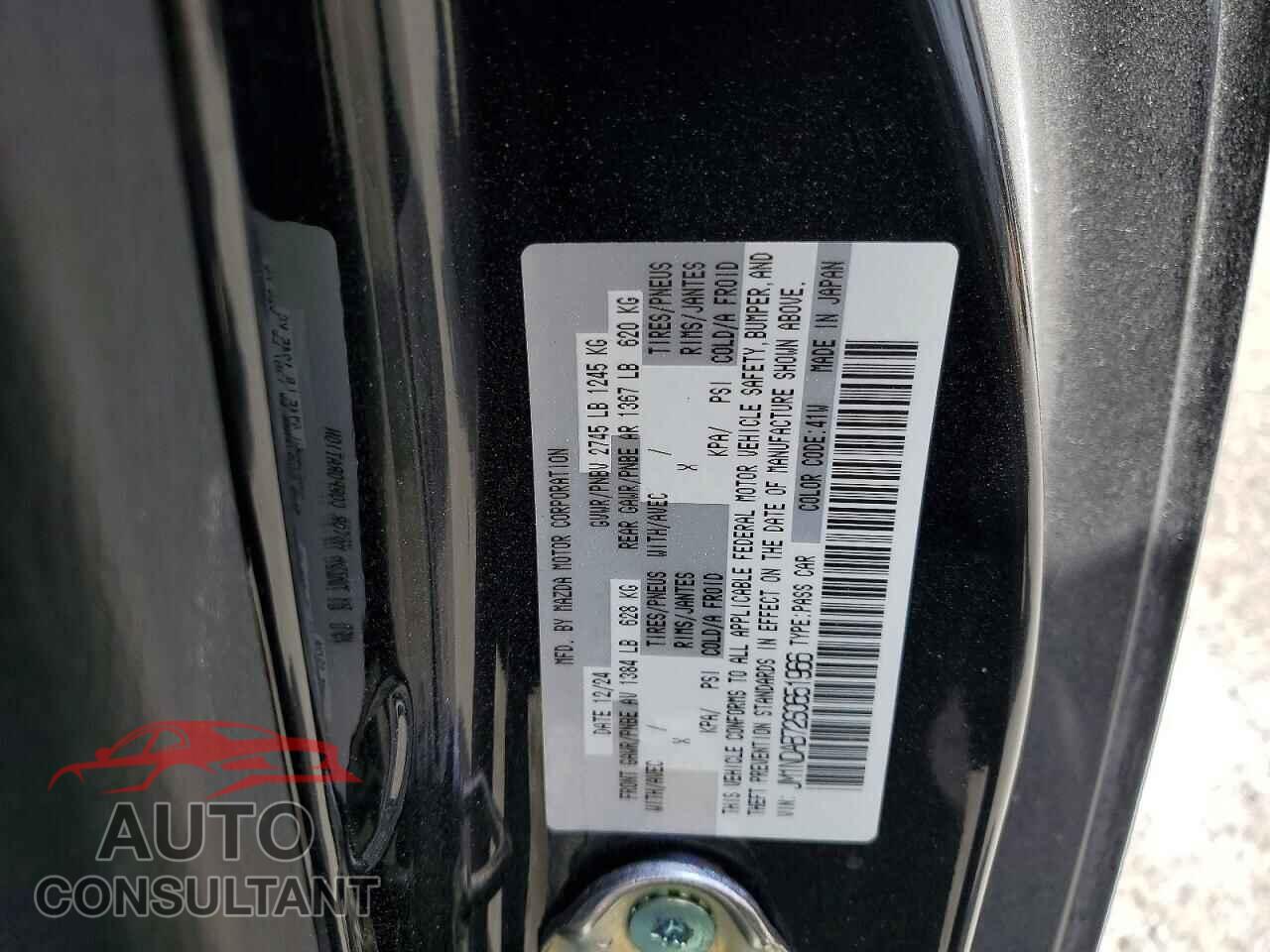 MAZDA MX5 2025 - JM1NDAB72S0651966