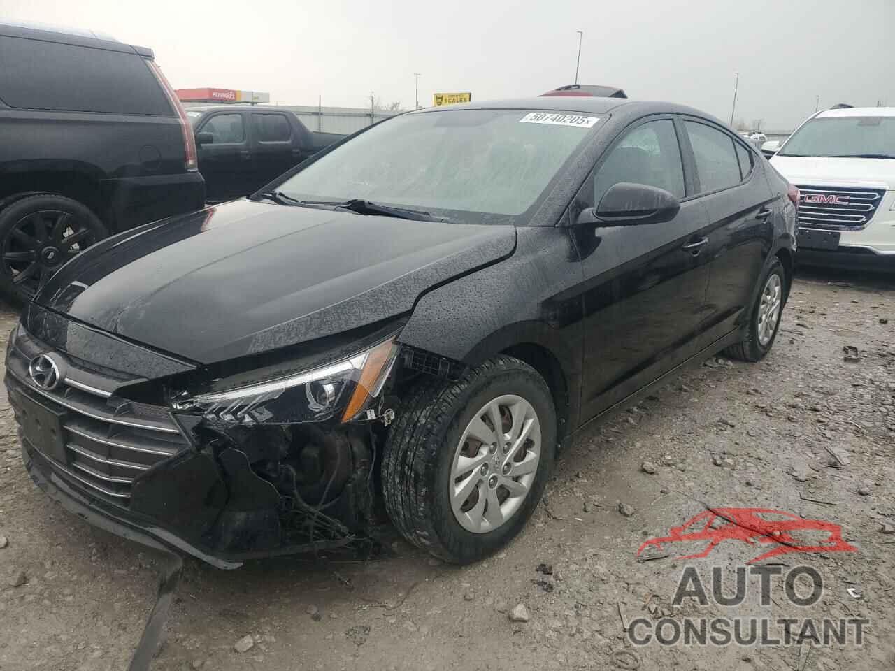 HYUNDAI ELANTRA 2019 - KMHD74LF3KU778093