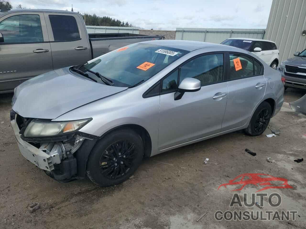 HONDA CIVIC 2013 - 19XFB2F54DE223982