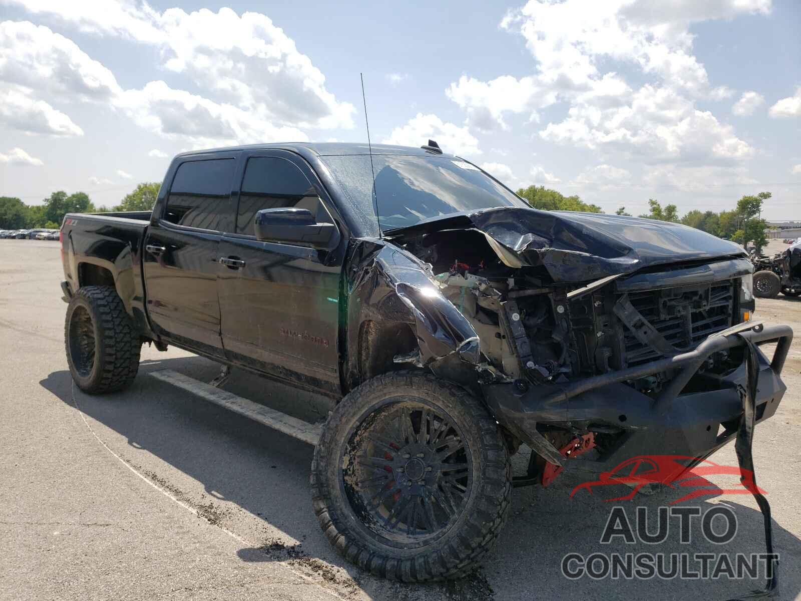 CHEVROLET SILVERADO 2018 - 3GCUKREC6JG176440
