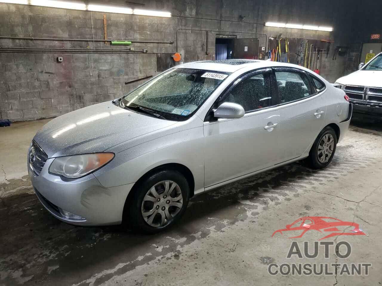 HYUNDAI ELANTRA 2010 - KMHDU4AD3AU915686