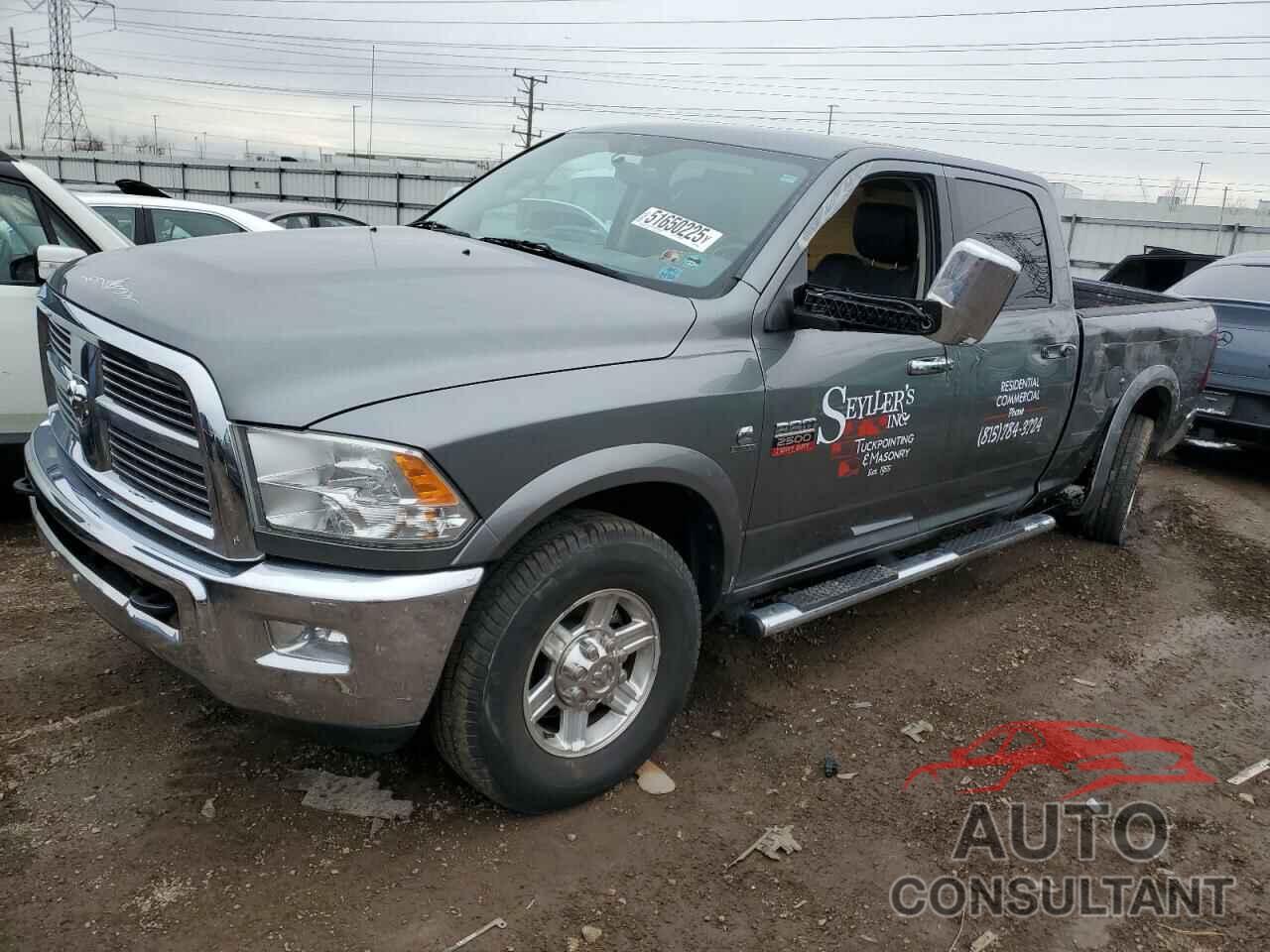 DODGE RAM 2500 2012 - 3C6UD5FL9CG182258