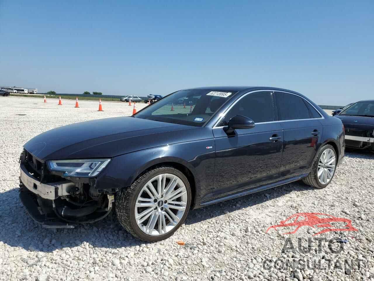 AUDI A4 2017 - WAULNAF45HN008329