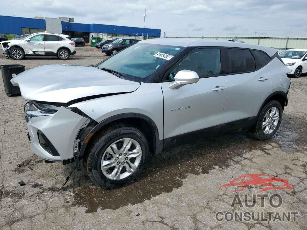 CHEVROLET BLAZER 2021 - 3GNKBBRA9MS569347