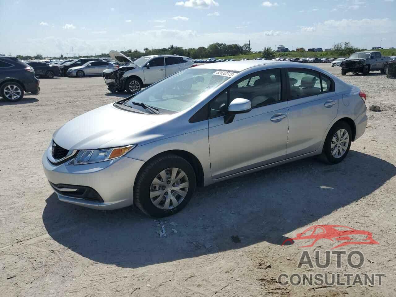 HONDA CIVIC 2013 - 19XFB2F50DE040014
