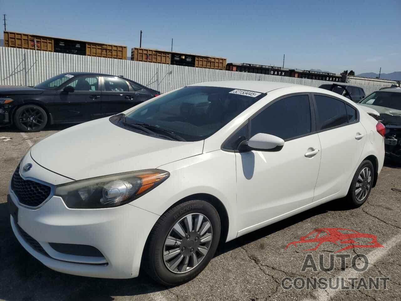 KIA FORTE 2016 - KNAFK4A62G5572888