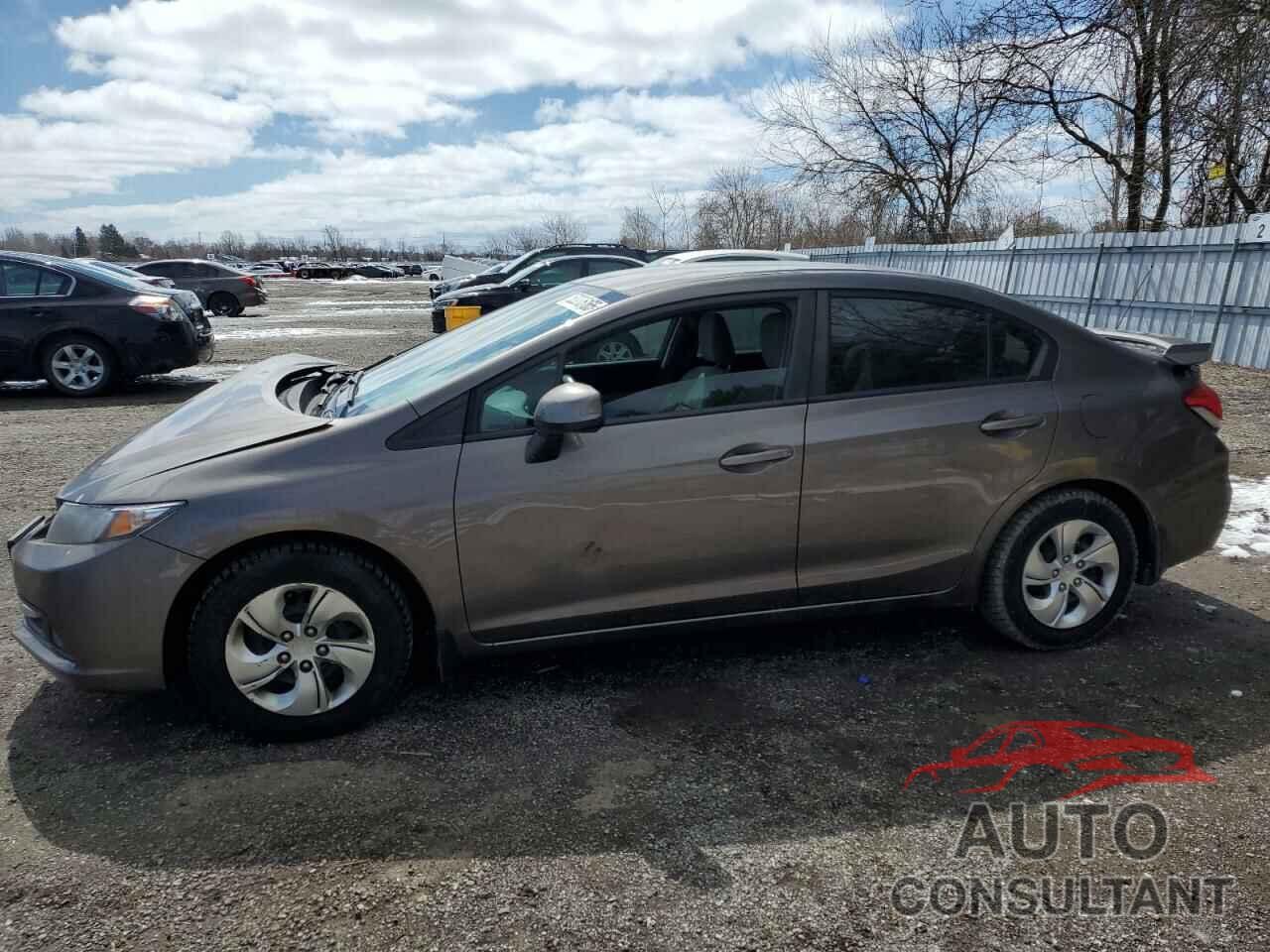 HONDA CIVIC 2013 - 2HGFB2F40DH008726