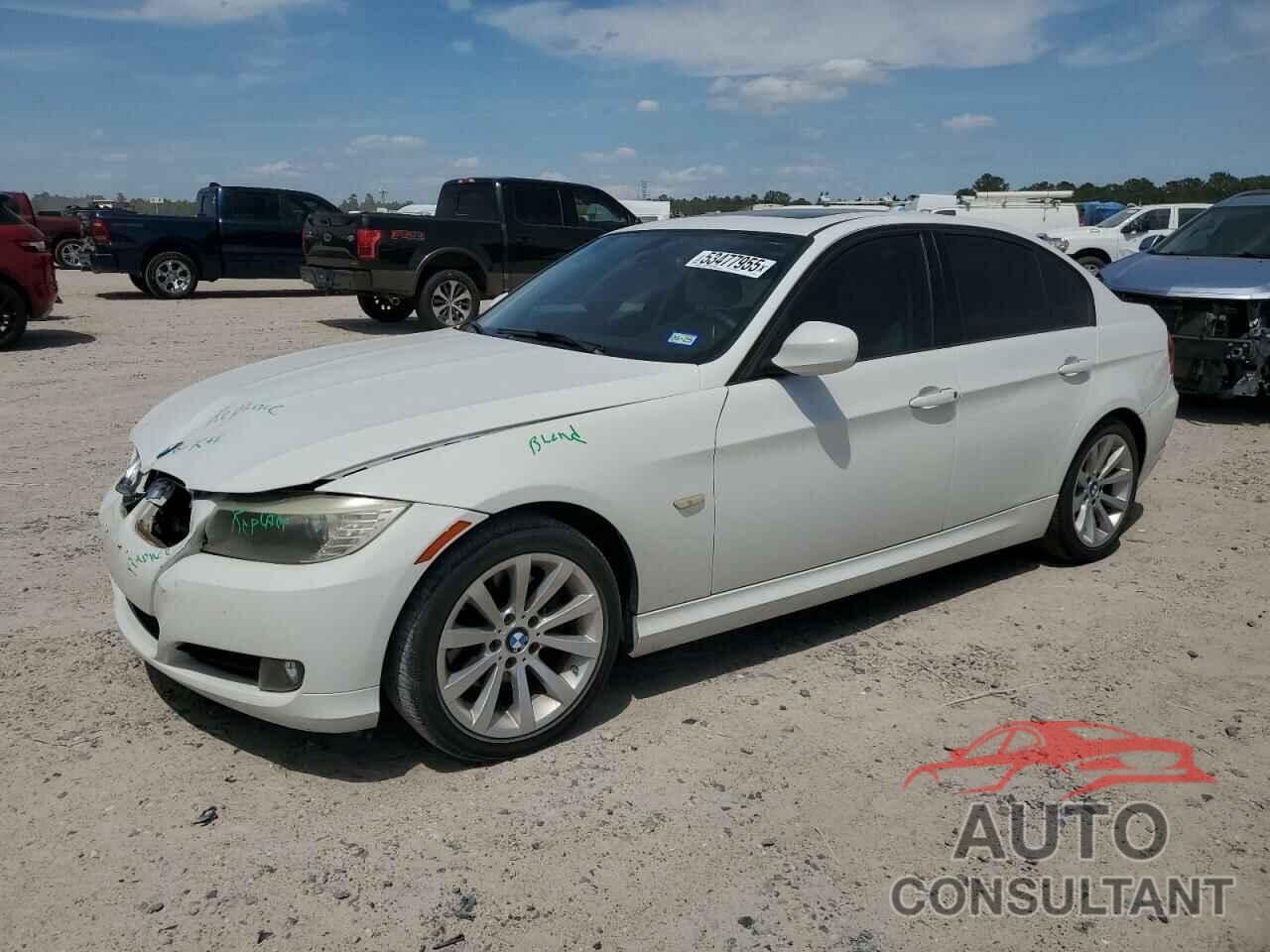 BMW 3 SERIES 2011 - WBAPH7G59BNN07712