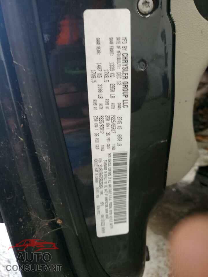 DODGE CARAVAN 2013 - 2C4RDGBG2DR656064