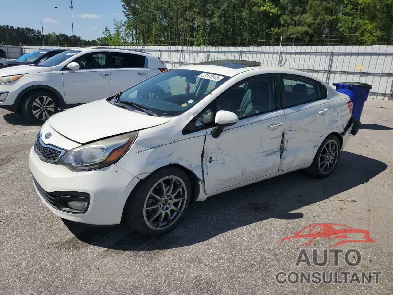 KIA RIO 2012 - KNADN4A38C6047536