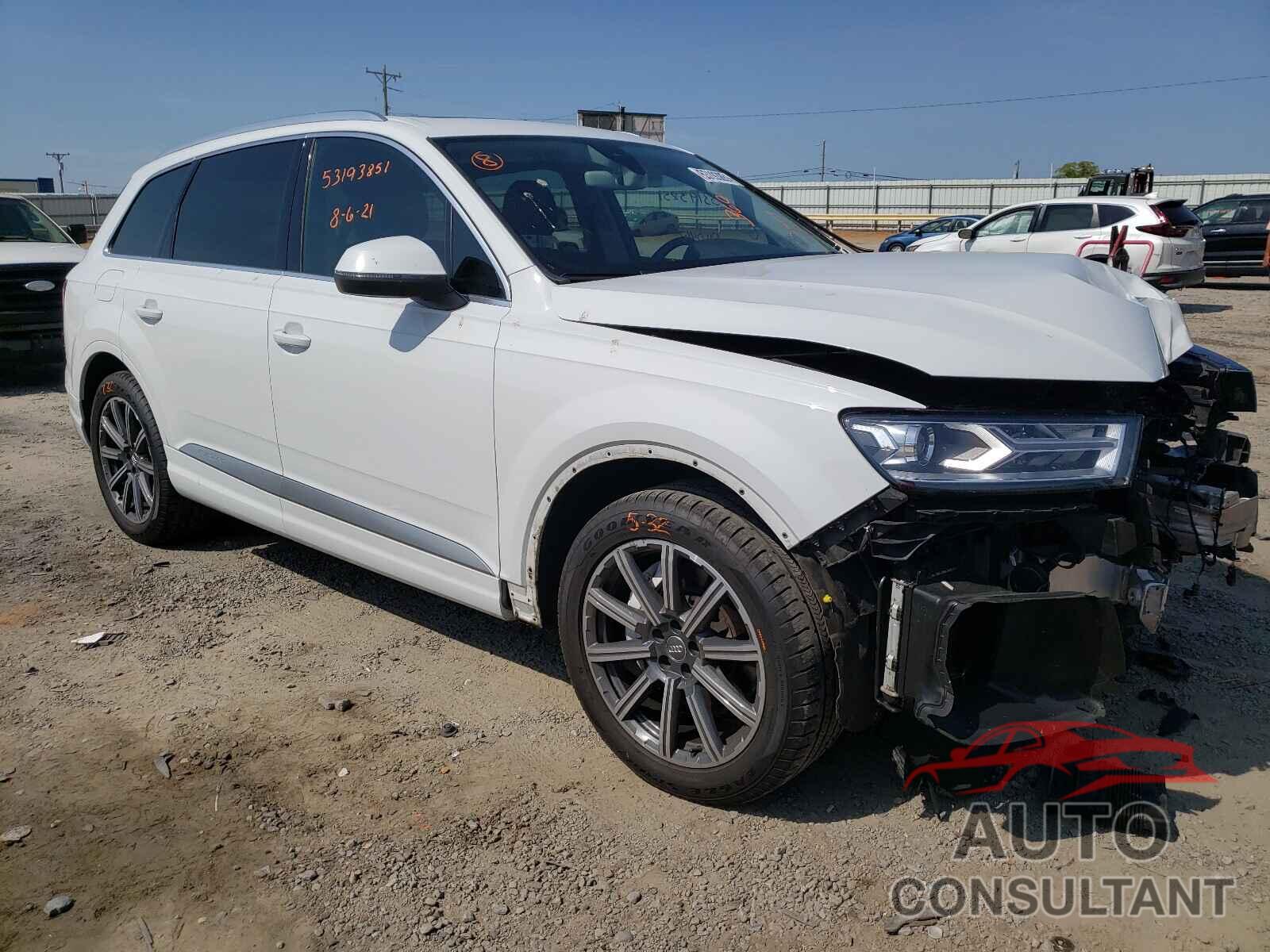 AUDI Q7 2017 - WA1LAAF72HD004697