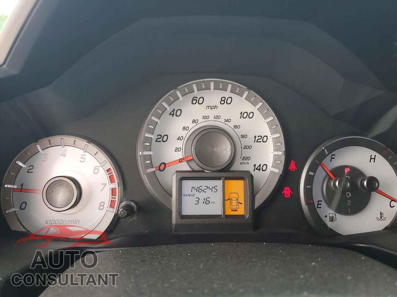 HONDA PILOT 2012 - 5FNYF3H22CB008650