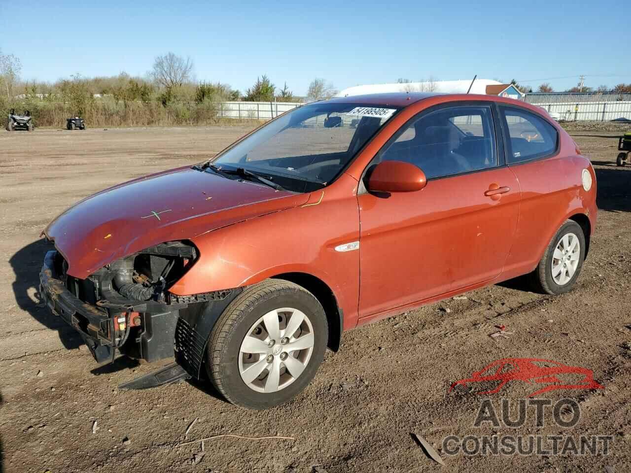 HYUNDAI ACCENT 2009 - KMHCM36CX9U124900
