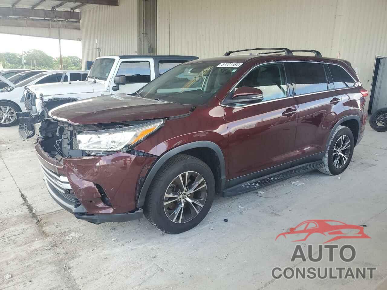 TOYOTA HIGHLANDER 2019 - 5TDZARFH3KS061509