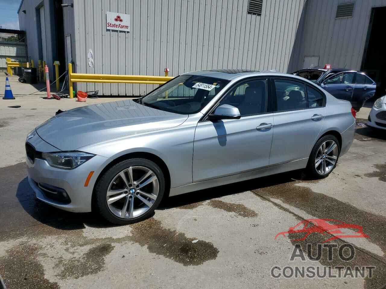 BMW 3 SERIES 2016 - WBA8E3C56GK504657