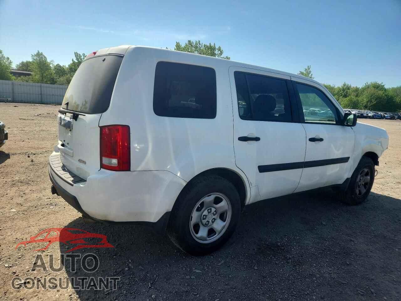 HONDA PILOT 2011 - 5FNYF4H20BB018405