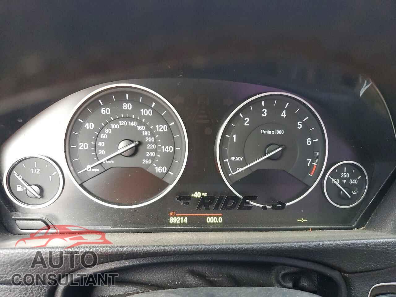 BMW 3 SERIES 2015 - WBA3B5C55FF961031