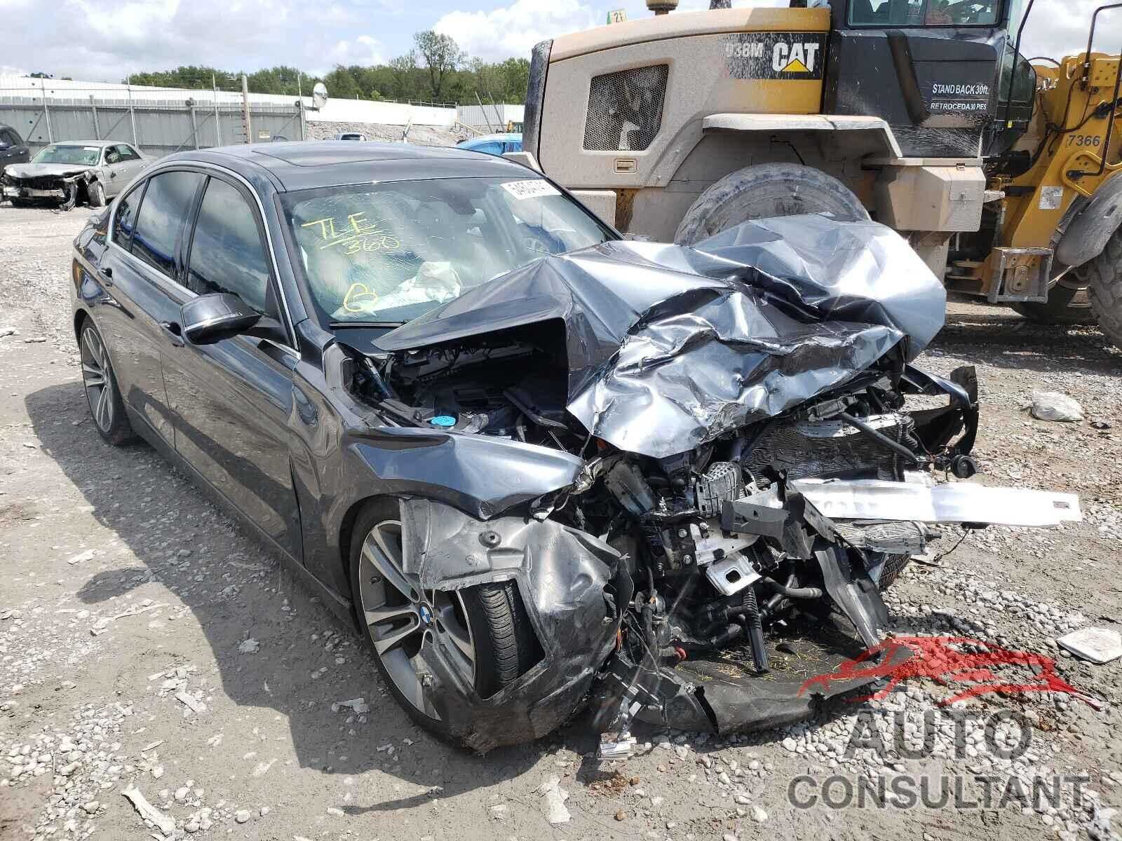 BMW 3 SERIES 2017 - WBA8D9G34HNU66537