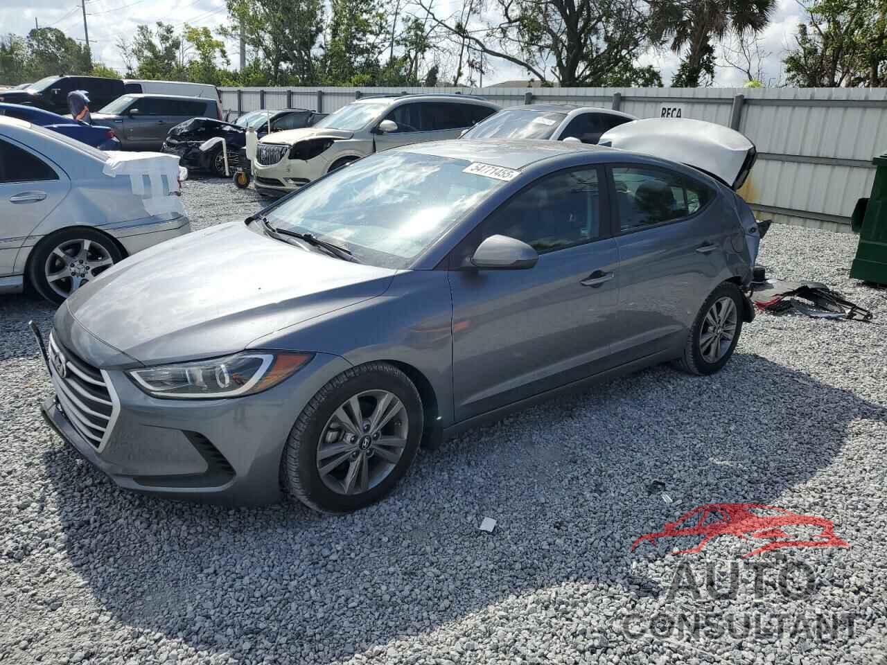 HYUNDAI ELANTRA 2018 - KMHD84LF6JU659546