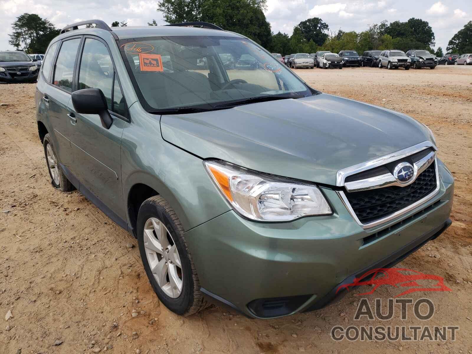 SUBARU FORESTER 2016 - JF2SJABC2GH468649