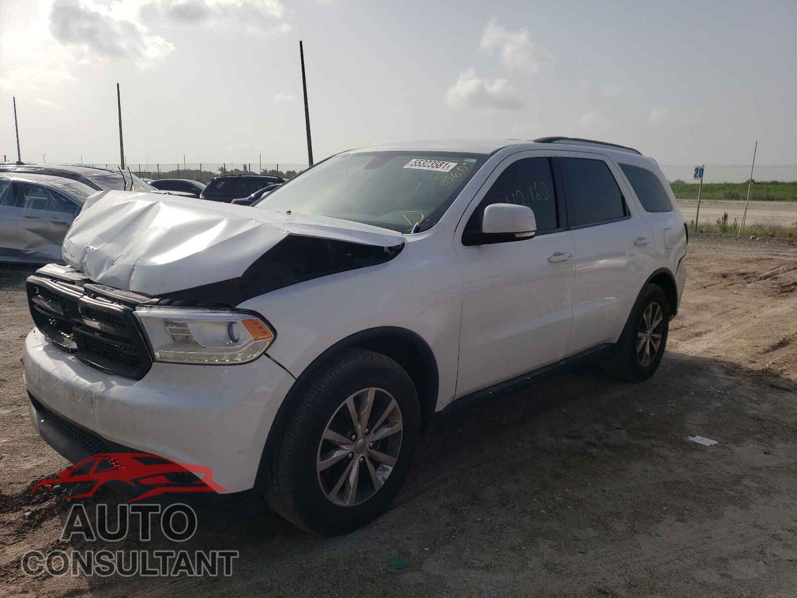 DODGE DURANGO 2016 - 1C4RDHDG3GC476849