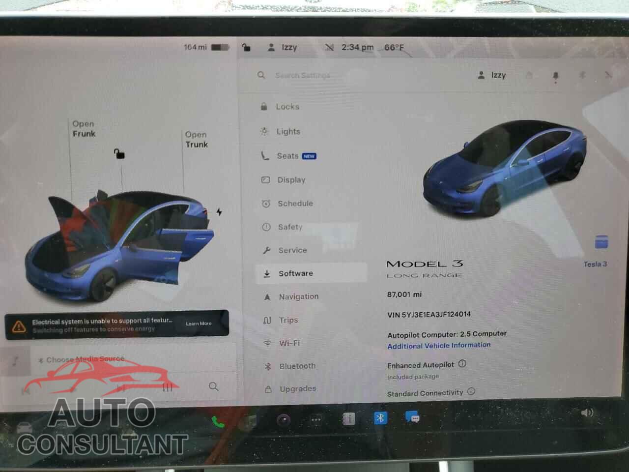 TESLA MODEL 3 2018 - 5YJ3E1EA3JF124014