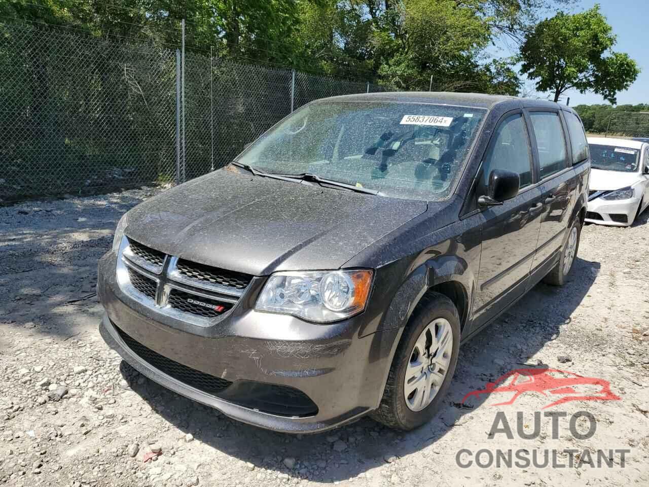 DODGE CARAVAN 2016 - 2C4RDGBG6GR321202