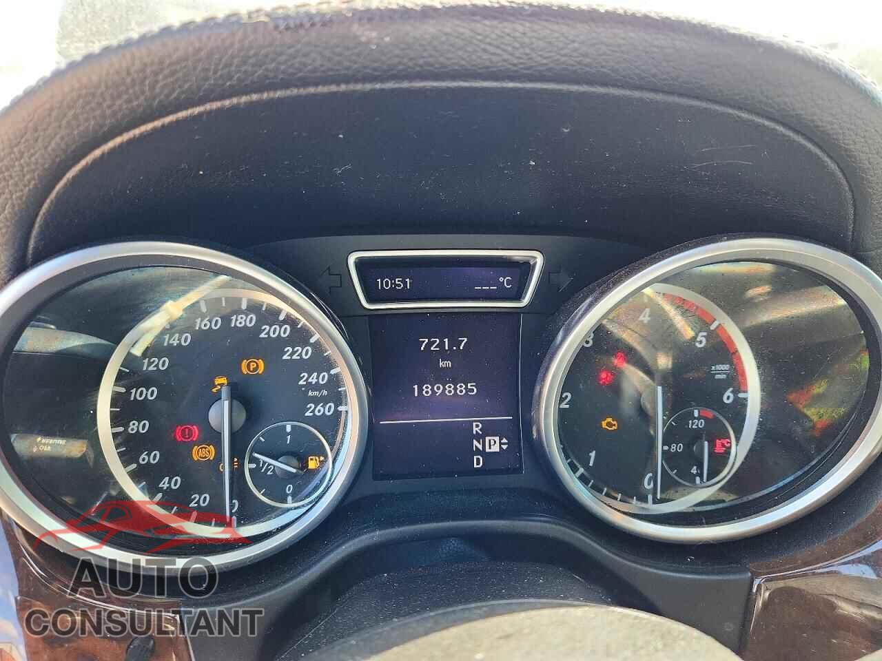 MERCEDES-BENZ M-CLASS 2012 - 4JGDA2EB0CA037628
